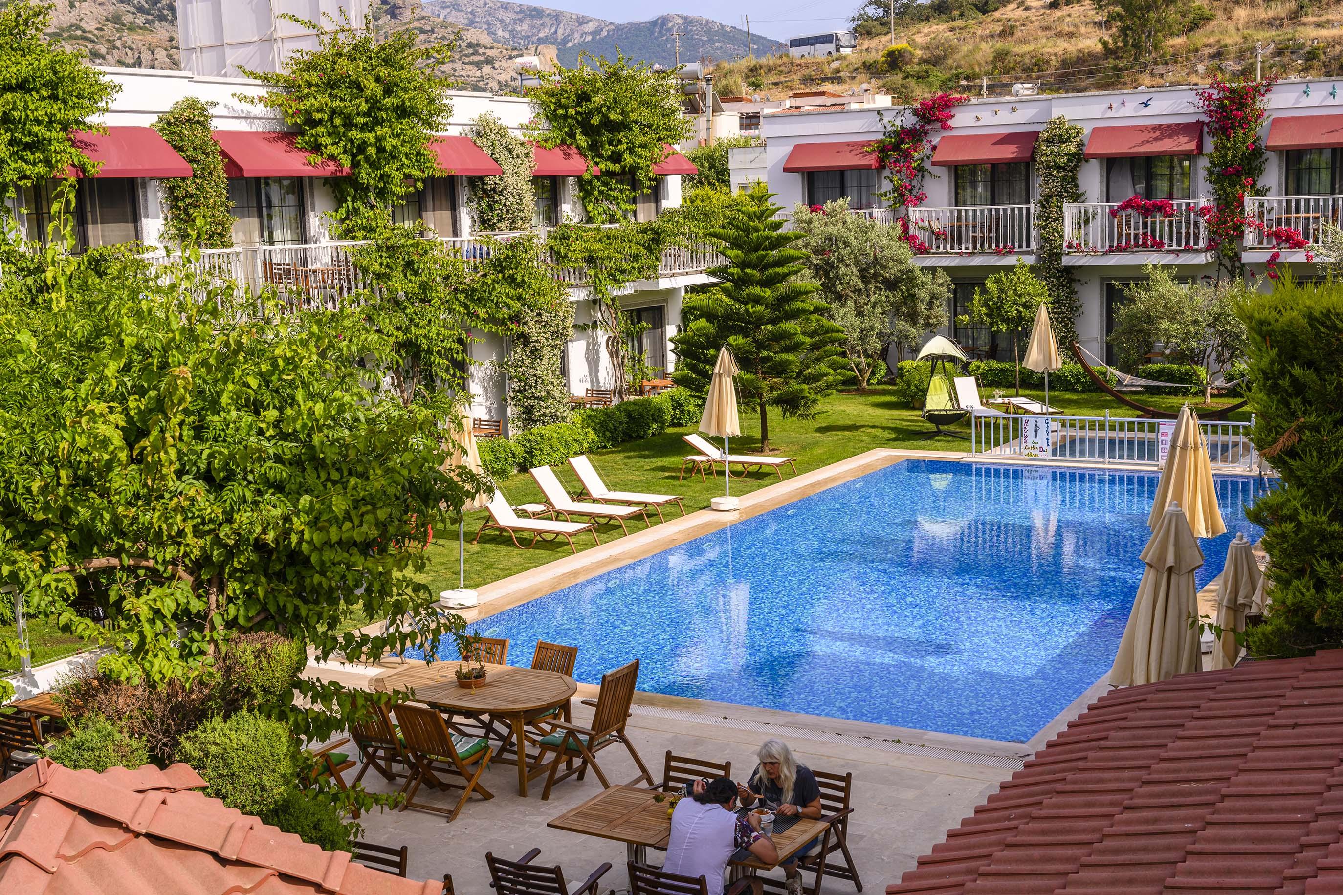 Villa Rustica Hotel Gündoğan Kültér fotó