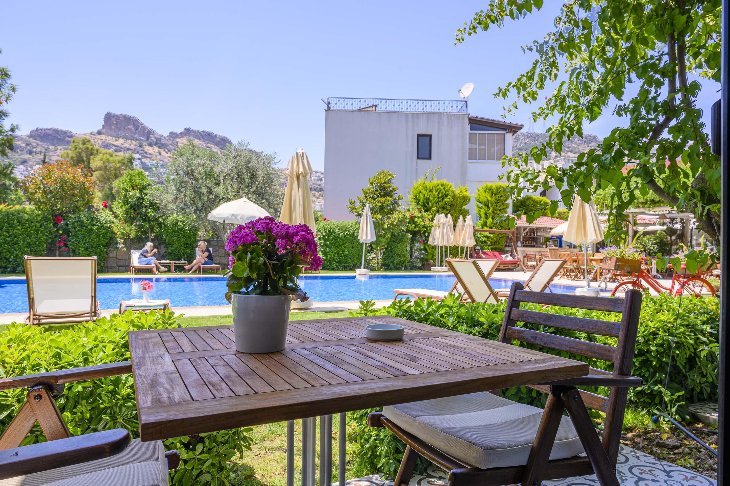 Villa Rustica Hotel Gündoğan Kültér fotó