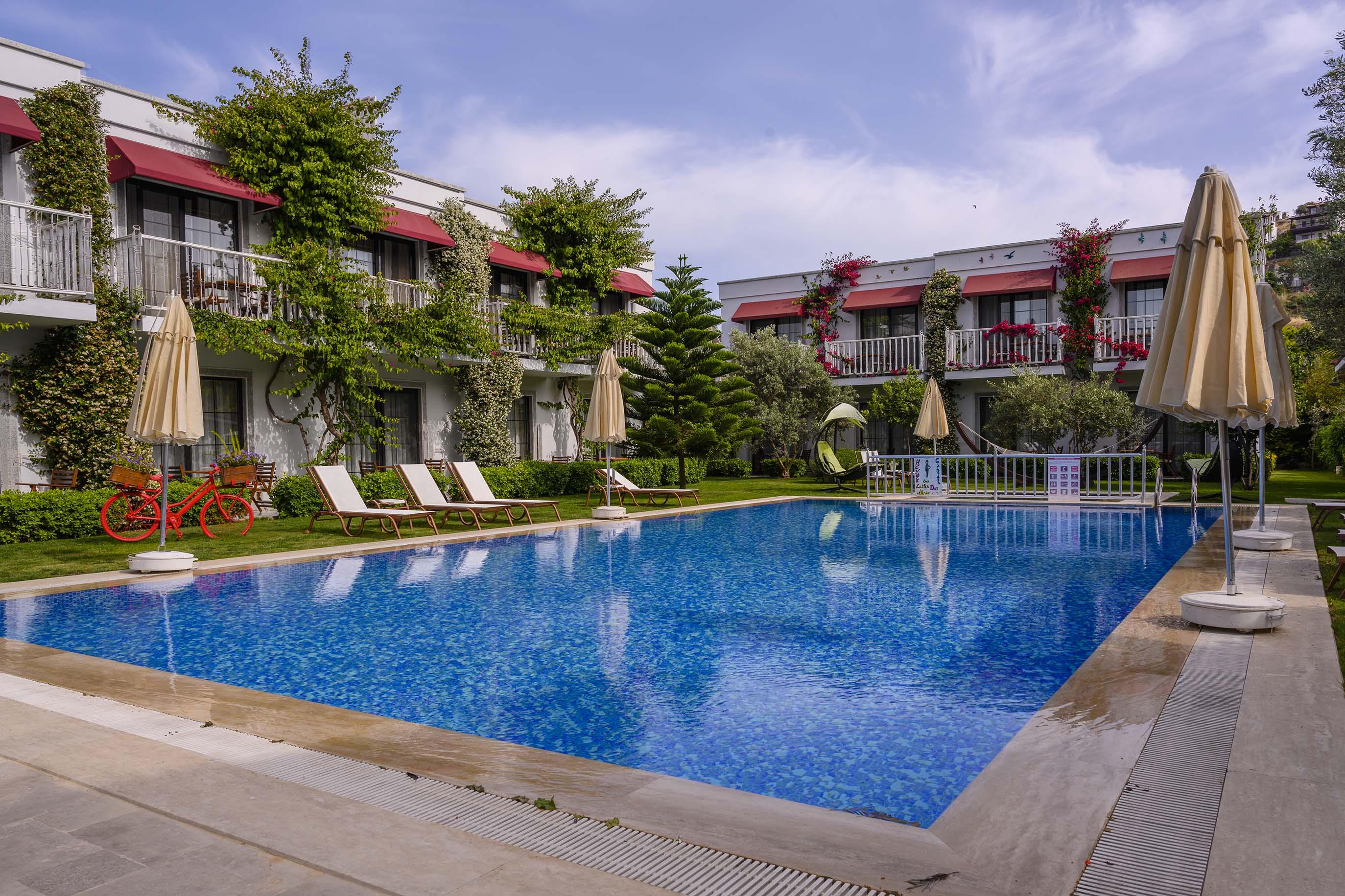 Villa Rustica Hotel Gündoğan Kültér fotó