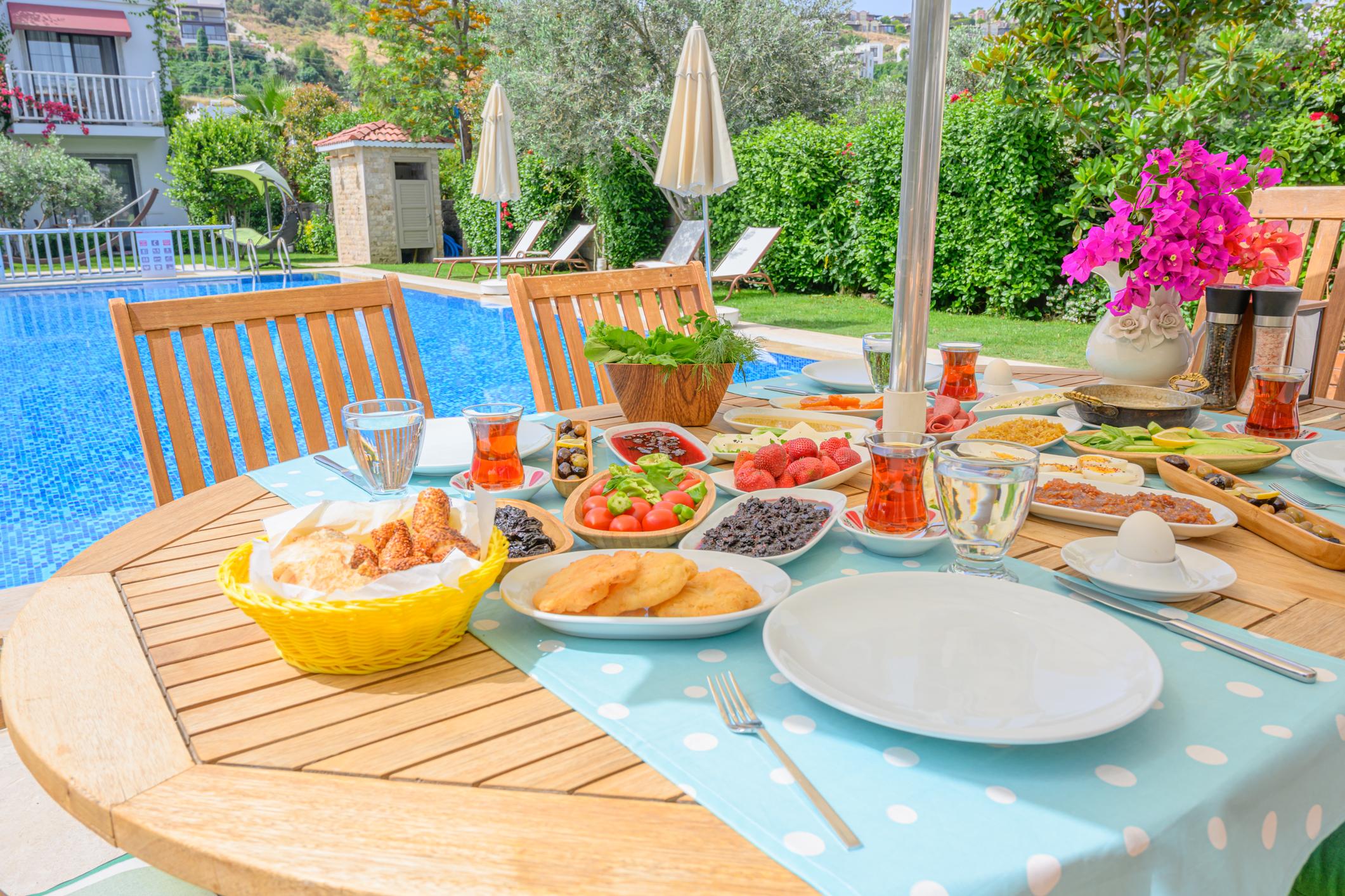 Villa Rustica Hotel Gündoğan Kültér fotó