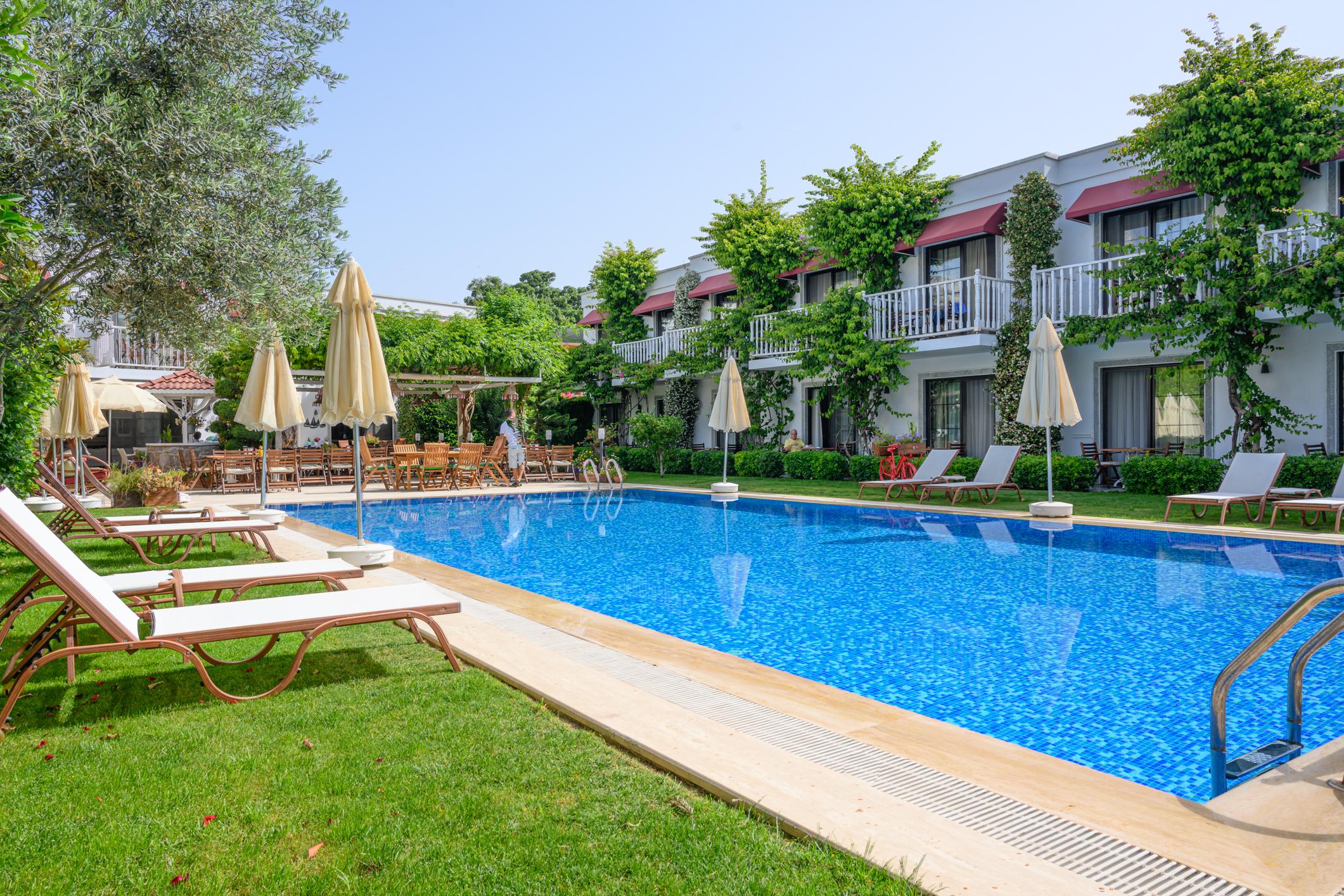Villa Rustica Hotel Gündoğan Kültér fotó