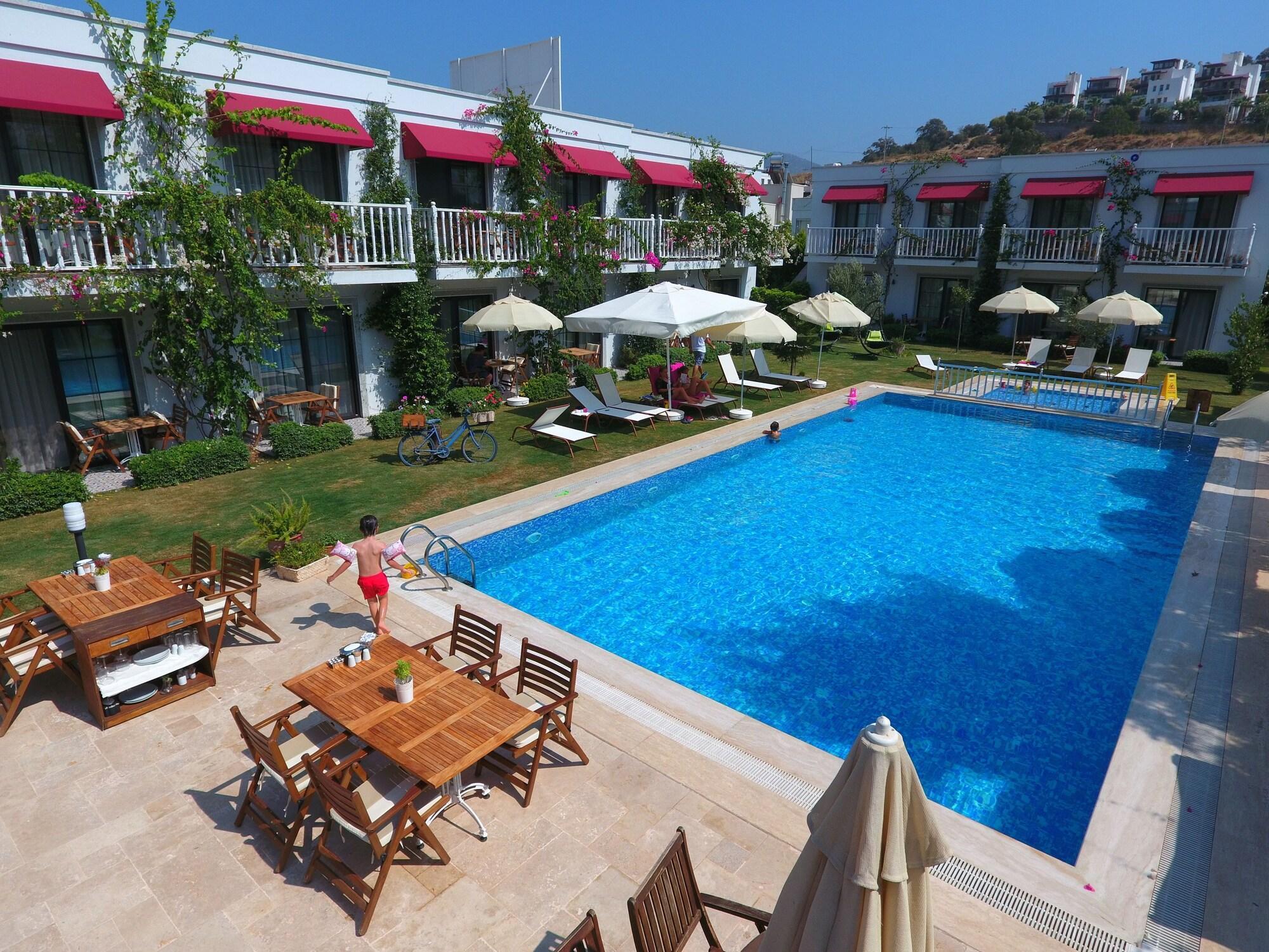 Villa Rustica Hotel Gündoğan Kültér fotó