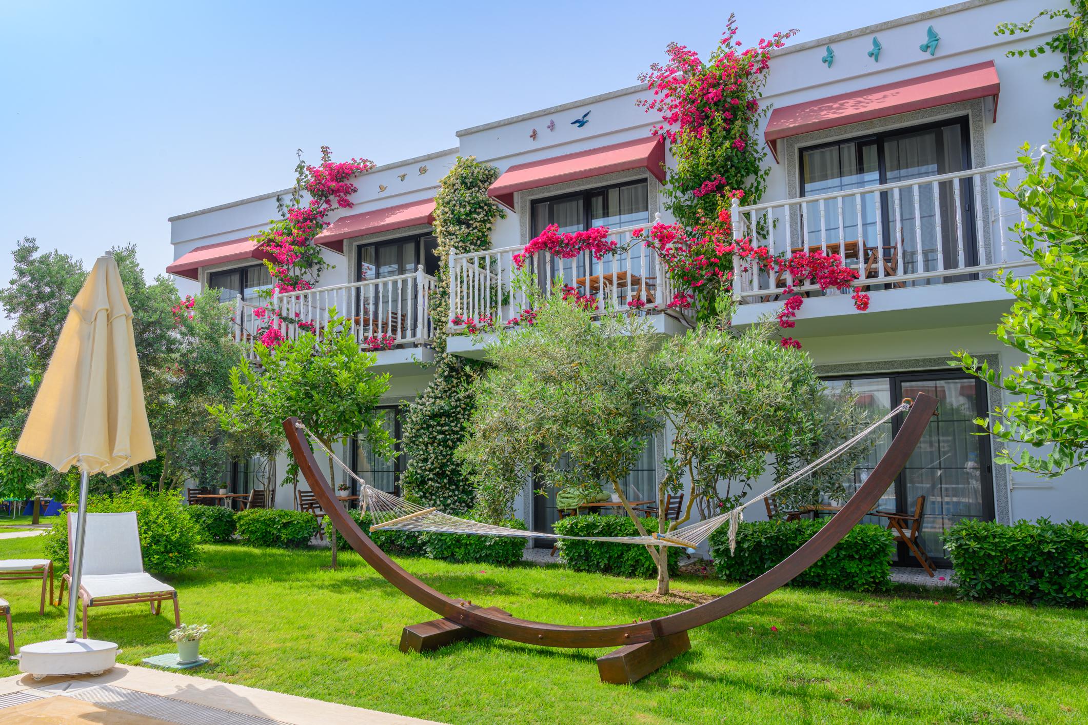 Villa Rustica Hotel Gündoğan Kültér fotó